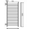 Safety fence panel | Fence panel | Center spacing: 2000 mm | hot-dip galvanized